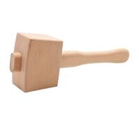 Carpentry Mallet Solid Wood Hammer Hand Carver Tool | Comfortable Handle for Installing Wood Pieces, Tool for Construction Projects, Work