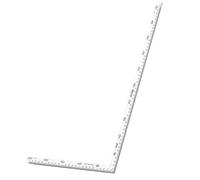 Carpentry Measuring Square Stainless Steel, 500x250mm thick 1.2m | 90 Degree Measuring Tool for Woodworking Drawing Project Layout with Double Sided Scale