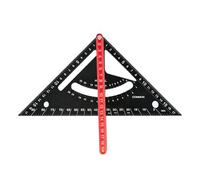 Carpentry Square 7inch Rafter Square Multipurpose Carpentry Tool:Squares,Protractor,Woodworking Marking Gauges Triangular Ruler Metal