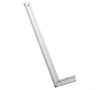 Carpentry Square Stainless Steel Right Angle Ruler with Horizontal Bubble Metric for imperial Markings for Framing Roofing Layout Tool(30cm)