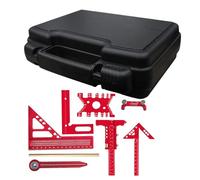 Carpentry Squares - Multi-Angle Ruler Kit, Accurate Measurement, Sturdy Construction, Compact Design | Woodworking, Flooring Layout, Home & Garage Projects, Esters Buildings