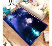 Carpet 3D Colorful Animal Jellyfish Carpet Modern Rugs For Living Room Bedroom Kitchen Hallway Floor Mat Indoor Rug Home Decor Children’S Kids Teenager Boys Girls 50 X 80 Cm -8251125111244