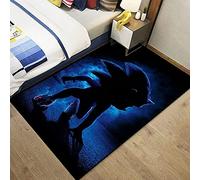Carpet 3D Sonic-Iger Pattern, Soft Flannel Rug for Living Room Bedroom Decoration, Floor Mat for Children's Room.,120 * 160cm