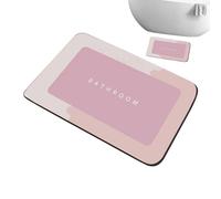 Carpet Absorption - Fast Absorbent Bath Mat | Non Asypose Rug Terre de Diatom | Shower Mat | Entrance Mat for the Entrance of the Garage for Camping to the Elderly