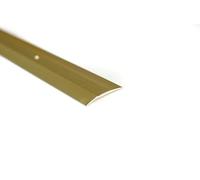 Carpet and Vinyl Metal Floor Edging - Carpet Cover Strip Gold 900mm