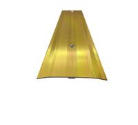 Carpet and Vinyl Metal Floor Edging - Extra Wide Carpet Cover Strip Gold 900mm