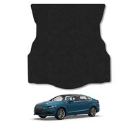 Carpet Boot Liner Compatible With Ford Mondeo Hatchback (2014-2022) Tailored Fit Carpet 550Gsm Protector Boot Mat, Anti-Slip, Easy Clean Custom Fit Dog Friendly Water-Resistant