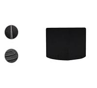 Carpet Boot Liner Compatible With Honda Civic (2006-2012) [Hatchback] Black Carpet Tailored Fit 550GSM Protector Boot Mat Anti-Slip Durable Water-Resistant Easy Clean Custom Fit Dog Friendly