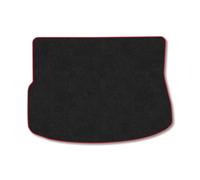 Carpet Boot Liner Compatible With Range Rover EVoque (2011-2019) Red Trim Carpet Tailored Fit 550Gsm Protector Boot Mat Anti-Slip Durable Water-Resistant Easy Clean Custom Fit Dog Friendly
