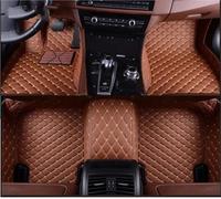Carpet Car Floor Mat Car Floor Mats For Mitsubishi For Outlander 2013 2014 2015 2016 2017 2018 Carpet Mat All-Weather Liner Interior Foot Pads Full Coverage Liner