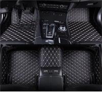 Carpet Car Floor Mat Car Floor Mats For Mitsubishi For Outlander 2013 2014 2015 2016 2017 2018 Carpet Mat All-Weather Liner Interior Foot Pads Full Coverage Liner