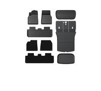 Carpet Car Mats For Tesla For Model For Y For Juniper 2025 Floor Mats Trunk Luggage Set TPE Four Seasons Waterproof Anti-slip Replacement Tailored Car Mat(9PCS)