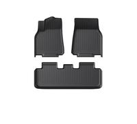 Carpet Car Mats For Tesla For Model For Y For Juniper 2025 Floor Mats Trunk Luggage Set TPE Four Seasons Waterproof Anti-slip Replacement Tailored Car Mat(Single floor mat)
