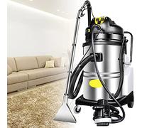Carpet Cleaner Machine 3 in 1 Multifunction, 2000W Portable Wet & Dry Vacuum Cleaner for Carpets, Sofas, Curtains - Stainless Steel Deep Cleaning Machine, 60L Capacity