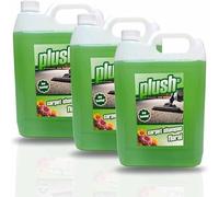 Carpet Cleaner Shampoo & Odour Deodoriser (inc Pet) Plush 5L x3 (Floral)
