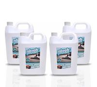 Carpet Cleaner Shampoo & Odour Deodoriser (inc Pet) Plush 5L x4 (Linen Fresh)