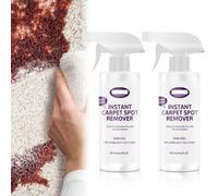 Carpet Cleaner Spray, 2025 New Carpet Stain Remover for Old Stains, Upholstery Cleaning Products, Furniture Carpet Pet Car Seat Sofa Remover Stain Blocker Cleaner Spray (2, 2PCS)
