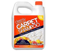 Carpet Cleaning Shampoo Odour Remover Citrus Fragrance 1 x 5L cleenly Orange One Size