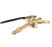Carpet Cleaning Wand Trigger Valve Assembly - Valve, Male Coupler, Fittings x 2