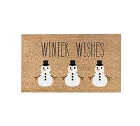 Carpet Copywriting Mat Holiday Welcome Door Mat Polyester Material Decorative Floor Mat (A, One Size)