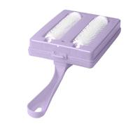 Carpet Debris Brush, Plastic Handheld Cleaning Brush Multi-functional Handheld Double Roller Sofa Sweepers Carpet Cleaner Brush (Random)