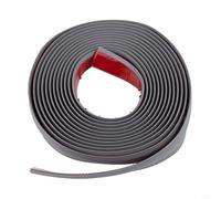 Carpet Edge Trim Strip 6m for 10mm Thick Carpets, Seamless Floor Transition Border in Dark Grey, Light Grey, Brown, Black - TPE Material for Ho(Dark Grey 6M)