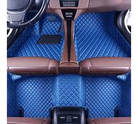 Carpet Floor Mat Left Hand Drive Car Floor Mats Custom Auto Foot Pads Carpet Cover Interior Accessories For Jeep For Wrangler Four Doors 2018-2022 Anti-Slip Backing(Blue)