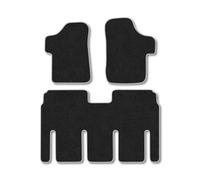 Carpet Floor Mats for the Mercedes Vito (2003-2014) [Only suitable for Dualiner models] - Custom Van Accessory Tailored fit, Granulated Anti-Slip Layer & Grey Binding