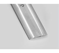 Carpet/Flooring Door Strip (Short) (3 Pack, Silver)