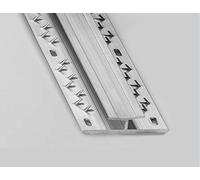 Carpet/Flooring Door Strip (Short) (Single, Silver)