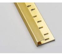 Carpet/Flooring Door Strip- Square Edge - L 900 x W 32 x H 12mm - Gold - Pack of 5