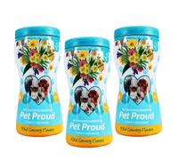 Carpet Freshener 500g With Wild Country Flowers Scented Airpure Pet Proud Odour - 3Pk