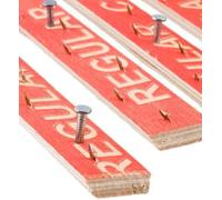 Carpet Gripper Rods for Concete/Stairs/Floors - Dual Purpose - Gripper Strips for Underlay/Flooring 20ft/500ft Packs (60ft)