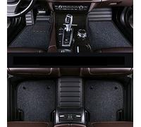 Carpet Mat Liners Car Floor Mat High Elastic Wire Custom For Vw For Polo For Passat B5 6 For Golf For Tiguan For Jetta For Touran For Touareg(Black-gray)