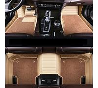 Carpet Mat Liners Car Floor Mat High Elastic Wire Custom For Vw For Polo For Passat B5 6 For Golf For Tiguan For Jetta For Touran For Touareg(Beige-beige coffee)