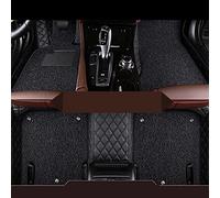 Carpet Mat Liners Car Floor Mats For Peugeot 2008 2020 Custom Auto Carpets Leather Front & Rear Side Foot Pads Rug(Carbon Fiber 4Pcs,Onecolor)