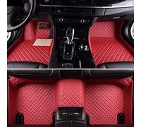 Carpet Mat Liners Car Leather Floor Mats For Logan For Megane 2 For Captur For Kadjar For Fluence For Laguna For Scenic For Koleos For Espace(WINE RED)