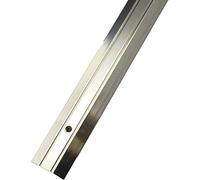 Carpet Metal Cover Trim Door BAR Grip Edging Threshold Brass/Silver (Carpet to Vinyl, Silver)