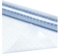 Carpet Protector Heavy Duty Clear Plastic Floor Mat Guard Protector Sheet Home Office Hallway Kitchen Runner Clear Vinyl (4FT Long X 27" Width)