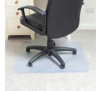 (Carpet Protector with Spikes) Desk Chair Mat Carpet Hard Wood Laminate Floor Protector PVC Plastic Home Office