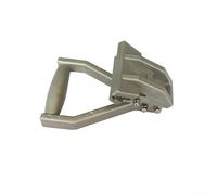 Carpet Puller Clamp Tool for Carpet Installation and Removal, Die-Cast Aluminum Gripping Claw with Serrated Clips & Comfortable Handles, Grey