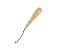 Carpet Repair Hook, Hook Needle Lock Hook with Wooden Handle Craft Hair Extension Hook 6.22" for Making Carpet, Carpet, Wall Hangings
