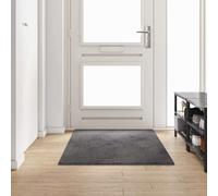 Carpet Runner 100x200cm Grey Polypropylene Non-Slip Indoor Hallway Rug Cushioned