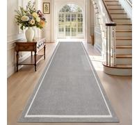Carpet Runner 40 x 230 cm Non Slip Washable Kitchen Hallway Runner Rug Extra Long Indoor Outdoor Floor Mat Narrow Heavy Duty Corridor Rugs for Entrances Corridor Living Bedroom Room Laundry