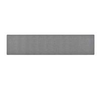 Carpet Runner Anthracite 50x250 cm 100% Polypropylene Non-Slip Indoor Washable.