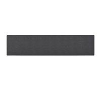 Carpet Runner Anthracite 80x400 cm 100% Polypropylene Tufted Hallway Rug Machine