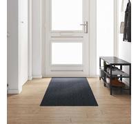 Carpet Runner Anthracite Fabric 80x300 cm Needle-Felt Non-Slip Hallway Soft Rug