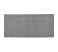 Carpet runner dark grey 80x150 cm 100% polypropylene non-slip modern hallway