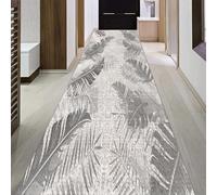 Carpet Runner for Hallway 1.5m 2m 2.5m 3m 3.5m 4m 5m 6m Non Slip Large Runners Rug for Hall Stairs Office Extra Long Entrance Mat with Rubber Backing, Grey (Size : 60×450cm/2ft×14.8ft)