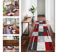 Carpet Runner for Hallway Long Kitchen Runners Non Slip Washable Corridor Rug Runner 110 x 280 cm Heavy-Duty Absorbent Area Rugs Door Mats Carpet Floor Mat Hall Runner Rug for Entryway Bedroom Stair